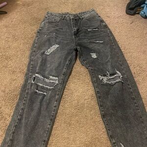 Women’s wide legged jeans